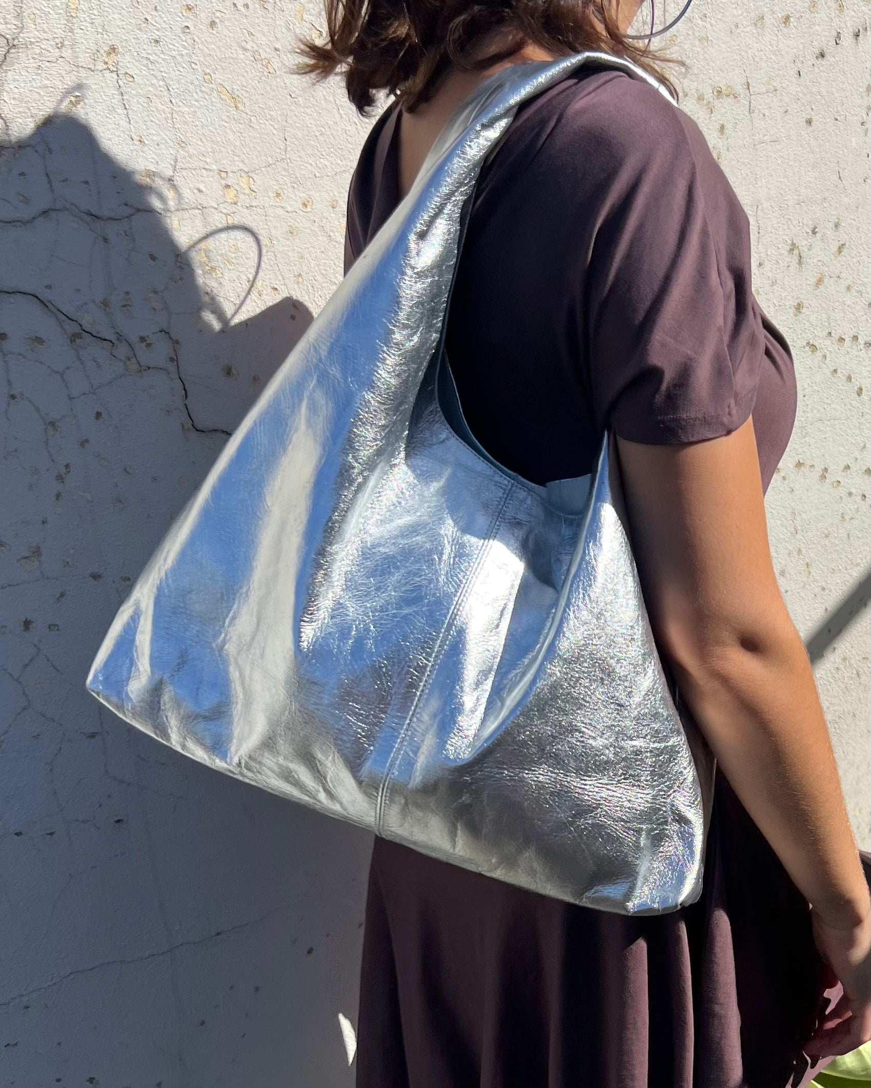 Silver Raq Bag