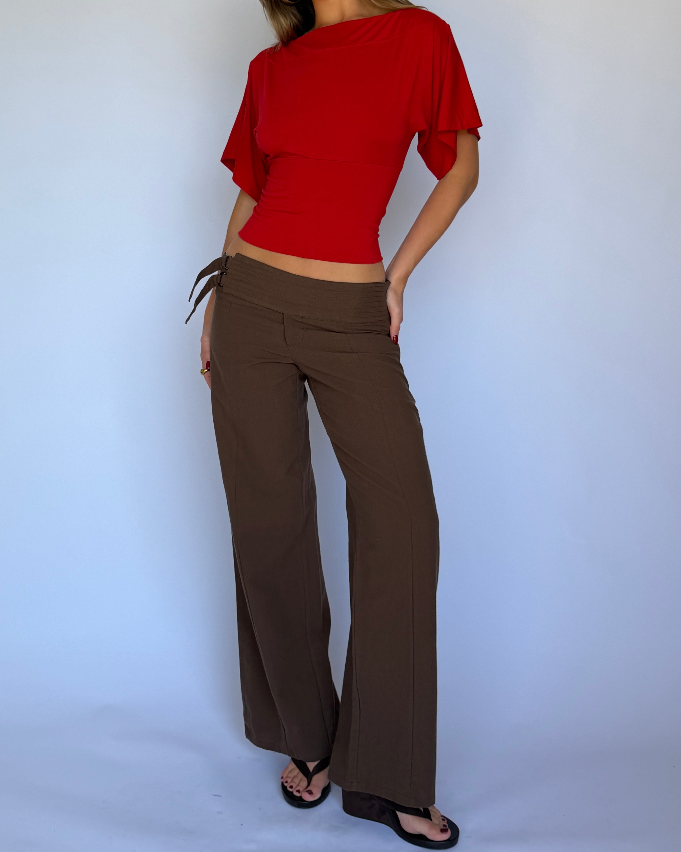 Ruby Pant - Chocolate – BLANCH