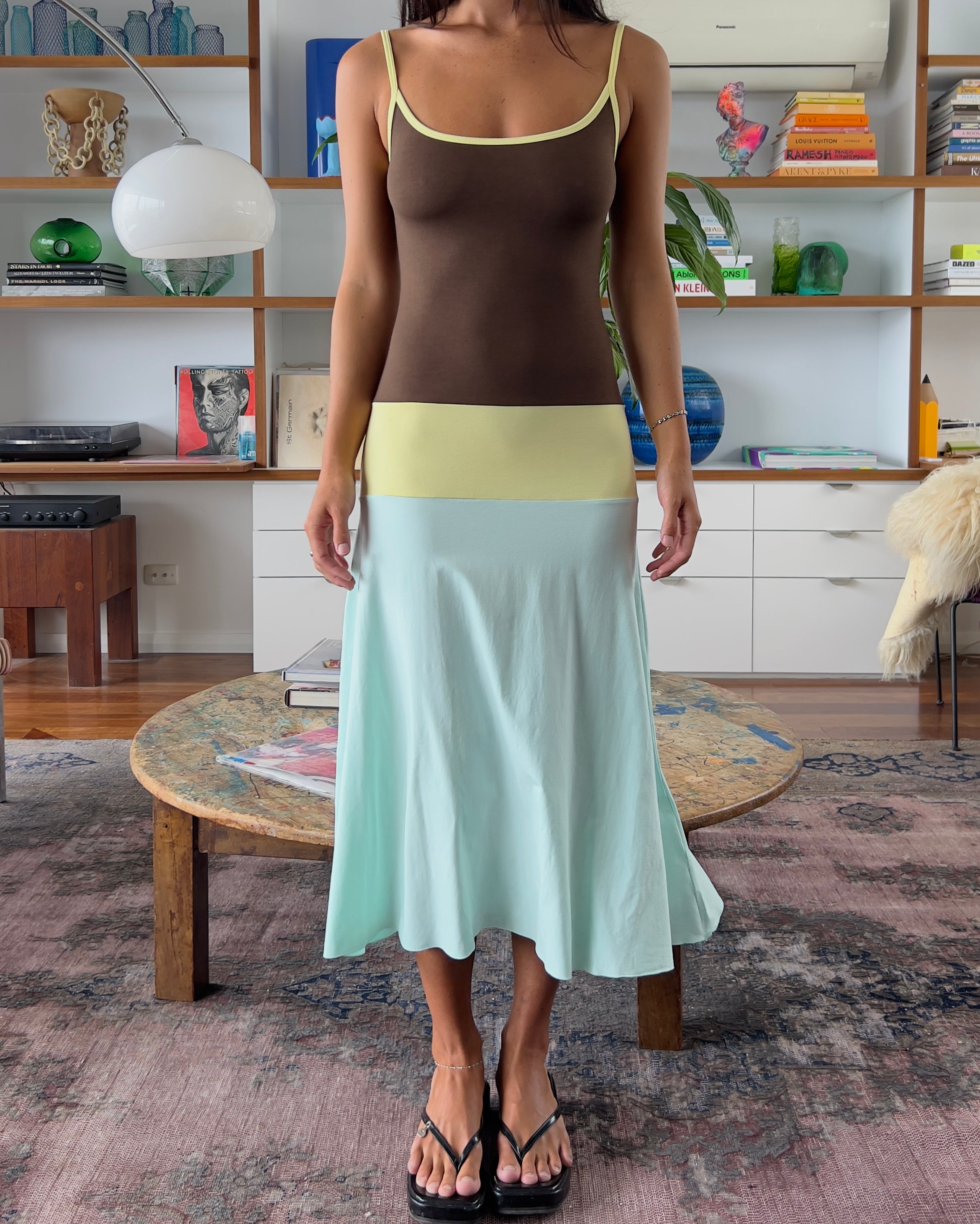 Lucy Midi Dress - Mirage