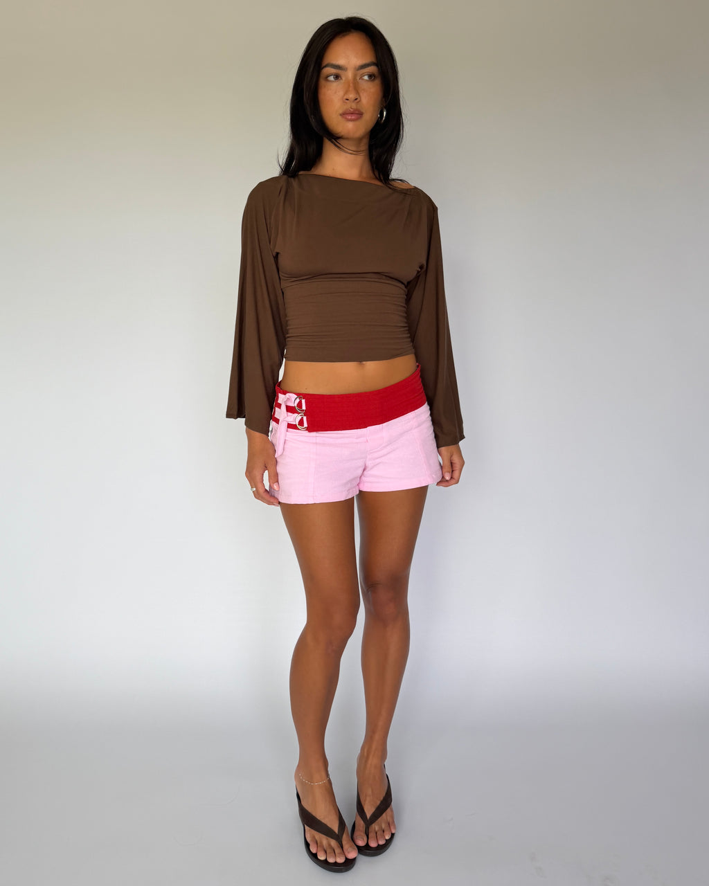 Ruby Mini Short - Pomegranate