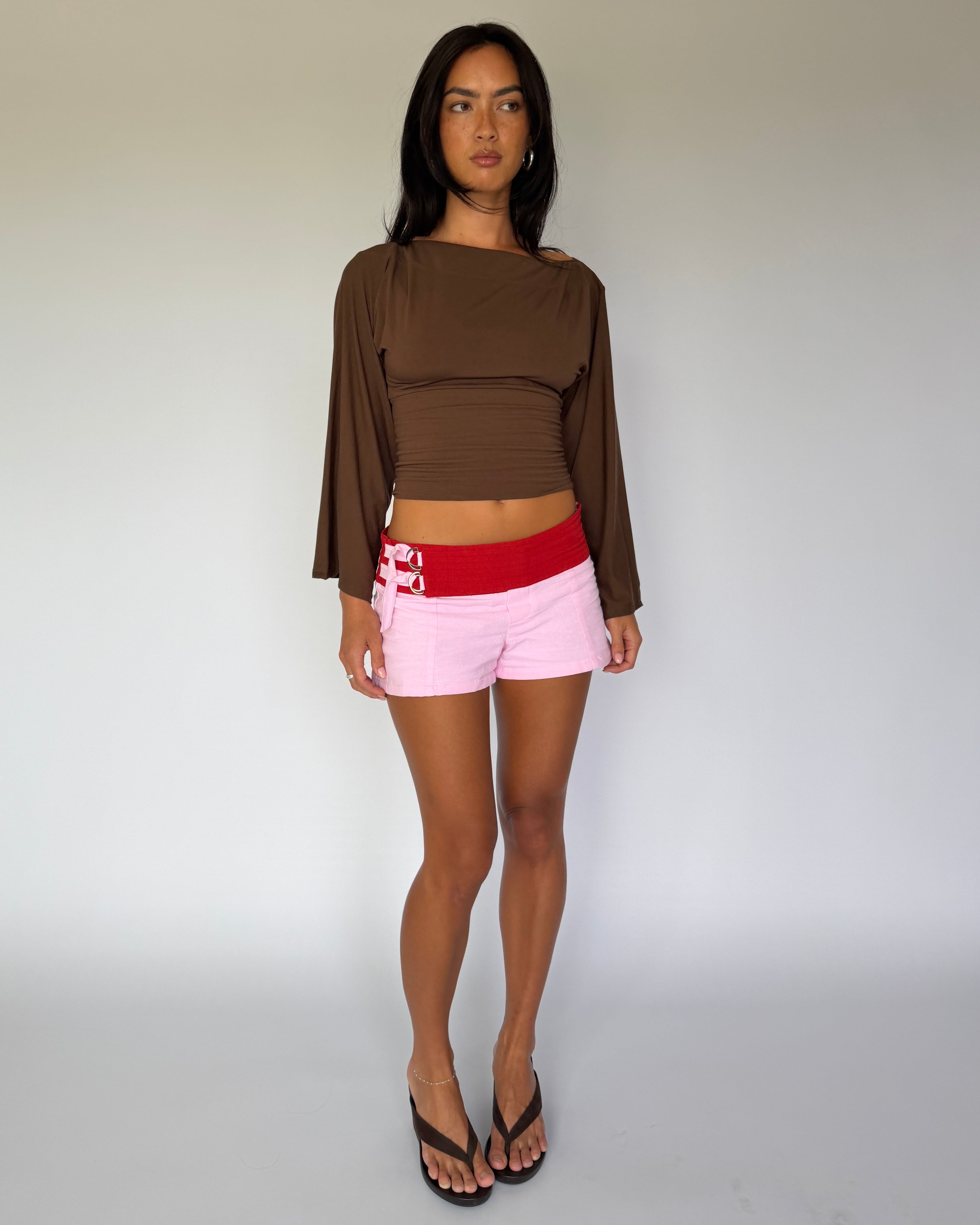 Ruby Mini Short - Pomegranate