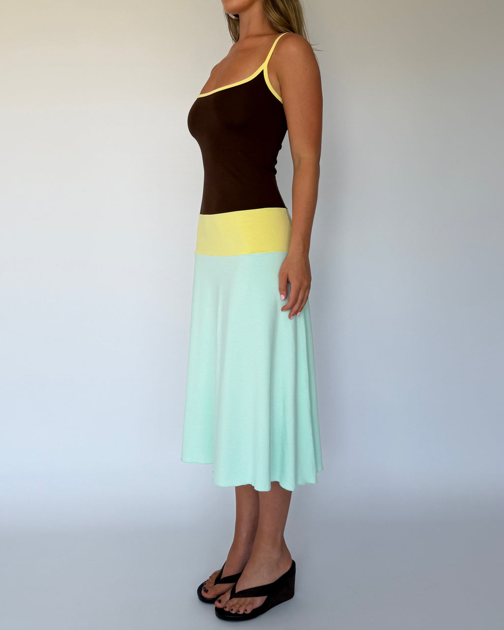 Lucy Midi Dress - Mirage